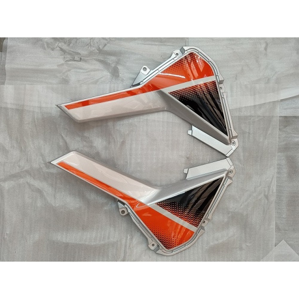 CR250 - 120 SOL KORUMA LEVHASI TURUNCU